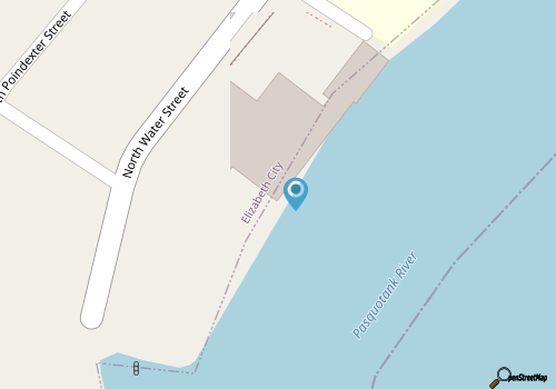 3-bedroom house in pleasant Elizabeth City with AC map location