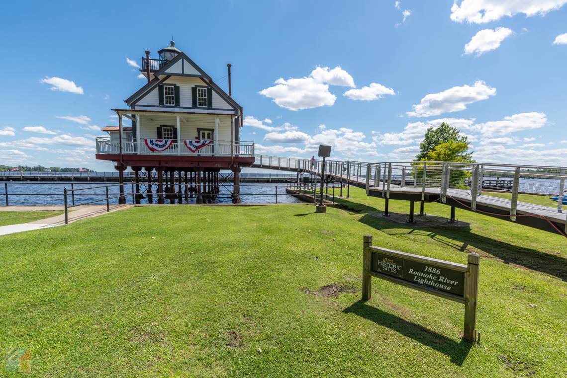 Roanoke River Lighthouse Edenton NC